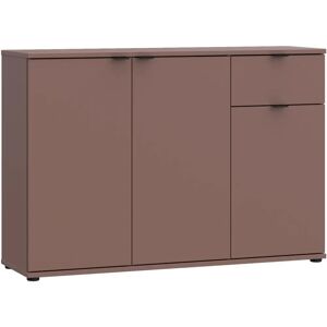 Forte Ganymede - Orangesideboard mit 1 Schublade & 3 Türen Forte Ganymede - Orangesideboard mit 1 Schublade & 3 Türen