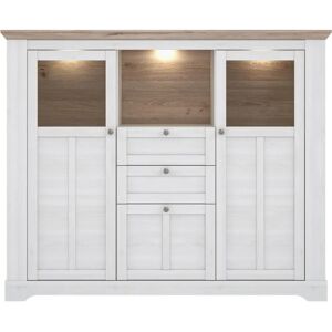Forte Iloppa Credenza Marrone - 165x136.1x44.3cm Forte Iloppa Credenza Marrone - 165x136.1x44.3cm