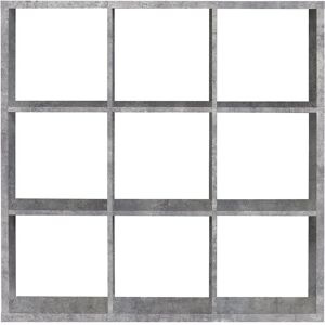 Forte Mauro Stauraumeinheit - Grau, 3x3, Modernes Design Forte Mauro Stauraumeinheit - Grau, 3x3, Modernes Design