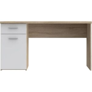 FORTE Tempra Weiß Schreibtisch - Stabiles Stahlgestell FORTE Tempra Weiß Schreibtisch - Stabiles Stahlgestell