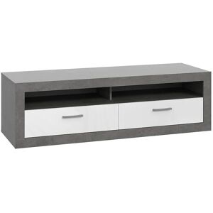 MERKURY MARKET - Trebbia 4d Konkrét - weiß - TV cabinet MERKURY MARKET - Trebbia 4d Konkrét - weiß - TV cabinet