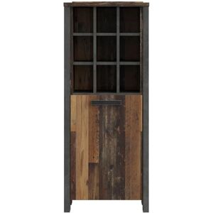 Forte Clif Vintage Grau Barschrank - Schrank Forte Clif Vintage Grau Barschrank - Schrank
