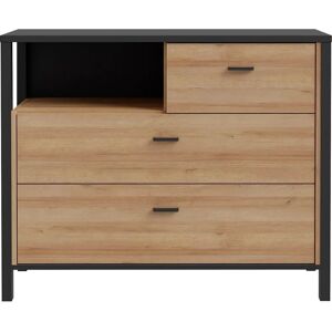 Forte High Rock Chest of Drawers - Chest of Drawers Forte High Rock Chest of Drawers - Chest of Drawers