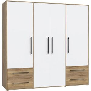 FORTE Mokkaris - Kleiderschrank mit 4 Türen - Verschiedene Größen & Farben FORTE Mokkaris - Kleiderschrank mit 4 Türen - Verschiedene Größen & Farben