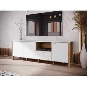 Forte Saitama TV-Schrank - Modern, Langlebig, Verstellbare Regale Forte Saitama TV-Schrank - Modern, Langlebig, Verstellbare Regale