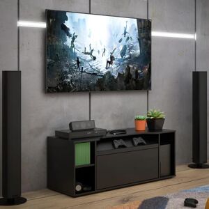 FORTE Czarny Nowoczesny Sideboard - Sideboard FORTE Czarny Nowoczesny Sideboard - Sideboard