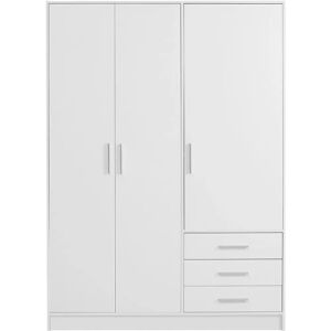 Forte Jupiter Kleiderschrank - FSC-zertifiziertes Holz, Modernes Design, 3 Fächer Forte Jupiter Kleiderschrank - FSC-zertifiziertes Holz, Modernes Design, 3 Fächer