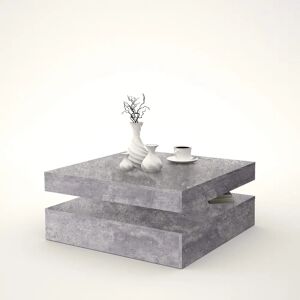 Mesa giratoria gris claro Forte - Mesa de café Mesa giratoria gris claro Forte - Mesa de café