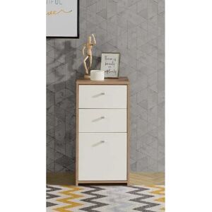 Forte CHEST Biała Drewniana Komoda - Mebel do Przechowywania Forte CHEST Biała Drewniana Komoda - Mebel do Przechowywania