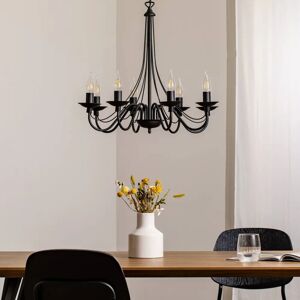 Aldex Róza 8 Black Chandelier Aldex Róza 8 Black Chandelier