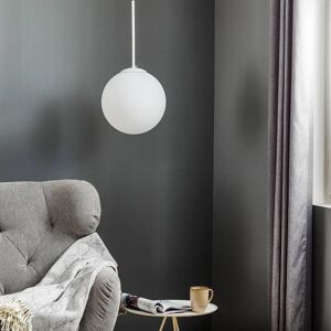 Lampe suspendue Bosso - Blanc, 30cm, 1 ampoule - Suspension Lamp - Publicité Lampe suspendue Bosso - Blanc, 30cm, 1 ampoule - Suspension Lamp - Publicité