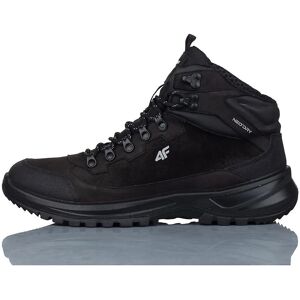 Chaussures de Trekking Imperméables en Nubuck Noir 4F - Chaussures Chaussures de Trekking Imperméables en Nubuck Noir 4F - Chaussures