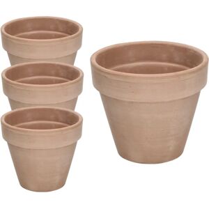 KOTARBAU Ensemble de 4 pots en terre cuite - 13cm - Intérieur & Jardin - Publicité KOTARBAU Ensemble de 4 pots en terre cuite - 13cm - Intérieur & Jardin - Publicité