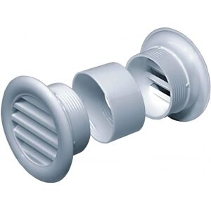 Awenta Grille de ventilation de porte blanc/marron 40mm - Grille de ventilation - Publicité Awenta Grille de ventilation de porte blanc/marron 40mm - Grille de ventilation - Publicité