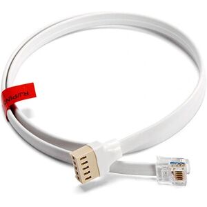 Adaptateur de câble RJ/PIN5 blanc Satel pour interface RS - Câble pour système d'alarme INTEGRA Adaptateur de câble RJ/PIN5 blanc Satel pour interface RS - Câble pour système d'alarme INTEGRA