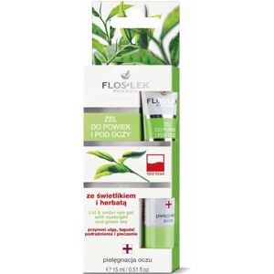 Żel pod oczy FlosLek Pharma z euphrasia i zieloną herbatą - Pielęgnacja oczu - 15ml Żel pod oczy FlosLek Pharma z euphrasia i zieloną herbatą - Pielęgnacja oczu - 15ml