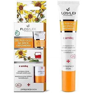FlosLek Pharma Eye Care Arnica Eye Gel - Reduces Dark Circles & Swelling FlosLek Pharma Eye Care Arnica Eye Gel - Reduces Dark Circles & Swelling