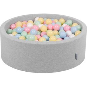 KiddyMoon 90x30cm/300 Balles Pêcheur - Gris Clair - Publicité KiddyMoon 90x30cm/300 Balles Pêcheur - Gris Clair - Publicité