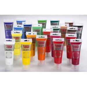 Peinture acrylique noire HAPPY COLOR - 75ml pour arts et bricolage - Publicité Peinture acrylique noire HAPPY COLOR - 75ml pour arts et bricolage - Publicité