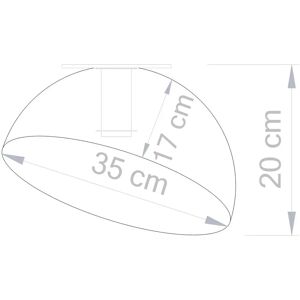 Sigma Sort/Guld Moderne Loftlampe - 35cm Sfera 32474 Sigma Sort/Guld Moderne Loftlampe - 35cm Sfera 32474