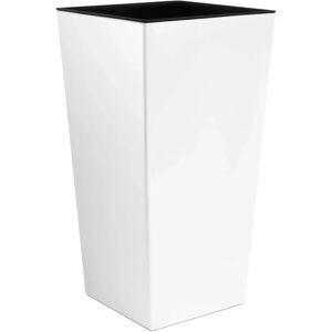 Prosperplast Urbi Vaso di Fiori - Bianco - 11,4L - Plastica Prosperplast Urbi Vaso di Fiori - Bianco - 11,4L - Plastica