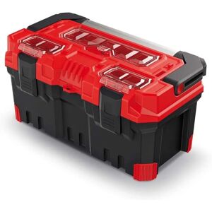 Caja de herramientas Kistenberg Titan Plus - Rojo/Negro - 49.6x25.8x24cm Caja de herramientas Kistenberg Titan Plus - Rojo/Negro - 49.6x25.8x24cm
