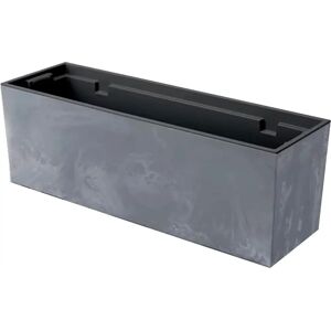 Prosperplast Bloempot Urbi Case Beton Effect - Marengo - 580x180x195 mm Prosperplast Bloempot Urbi Case Beton Effect - Marengo - 580x180x195 mm