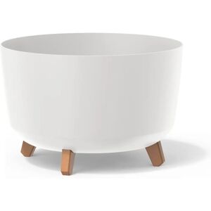 Pot de Fleurs Blanc Prosperplast - 39x39x25.7 cm - 21,5L - Pot de Fleurs - Publicité Pot de Fleurs Blanc Prosperplast - 39x39x25.7 cm - 21,5L - Pot de Fleurs - Publicité