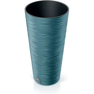 Pot de Fleur Furu avec Réservoir d'eau - 25x25x48cm - Bleu - Publicité Pot de Fleur Furu avec Réservoir d'eau - 25x25x48cm - Bleu - Publicité
