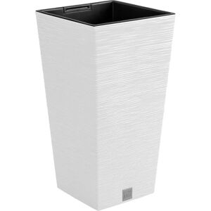 Květináč Prosperplast Furu z Cementu - Bílý - 20x20x38 cm - 5 L Květináč Prosperplast Furu z Cementu - Bílý - 20x20x38 cm - 5 L