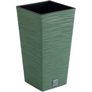 Pot de fleurs Prosperplast FURU - Relief, Réservoir d'eau, 29,5x29,5x55cm - Publicité Pot de fleurs Prosperplast FURU - Relief, Réservoir d'eau, 29,5x29,5x55cm - Publicité