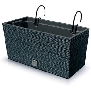FURU Prosperplast Bloempot - Relief ontwerp, Waterreservoir, Haken, 8L FURU Prosperplast Bloempot - Relief ontwerp, Waterreservoir, Haken, 8L