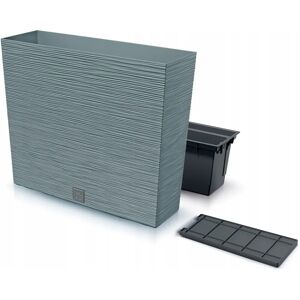 Prosperplast Plantenbak - Model Furu - Waterreservoir - 58x18x49cm - Beton Prosperplast Plantenbak - Model Furu - Waterreservoir - 58x18x49cm - Beton