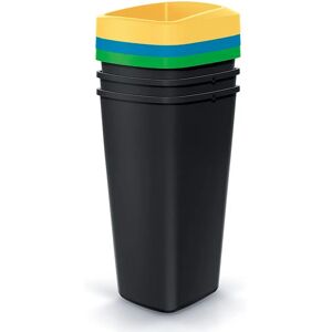 Keden Sada 3 Obdélníkových 25L Košů na Recyklaci - Zelená Keden Sada 3 Obdélníkových 25L Košů na Recyklaci - Zelená