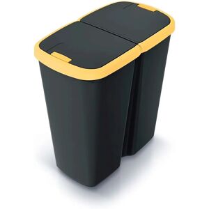 Conteneur à déchets Monzana avec 2 couvercles séparés 50l keden (ZA5498) - Publicité Conteneur à déchets Monzana avec 2 couvercles séparés 50l keden (ZA5498) - Publicité