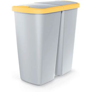 Keden Kompaktowy Kosz do Segregacji - 45L - Przezroczysty Keden Kompaktowy Kosz do Segregacji - 45L - Przezroczysty