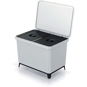 System recyklingu Keden Biały - 2x23L - Oszczędność miejsca System recyklingu Keden Biały - 2x23L - Oszczędność miejsca