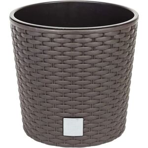 Prosperplast Rattan-Optik Blumentopf - 8,7L - Innen/Außen Prosperplast Rattan-Optik Blumentopf - 8,7L - Innen/Außen