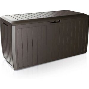 Caja de jardín Prosperplast 290 l - marrón Caja de jardín Prosperplast 290 l - marrón