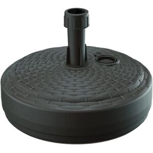 URBN Living Brown Round Parasol Base - Parasol Base URBN Living Brown Round Parasol Base - Parasol Base