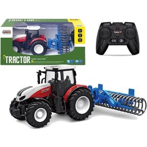 Lean Toys Tracteur télécommandé - Roues en caoutchouc 2.4G Lean Toys Tracteur télécommandé - Roues en caoutchouc 2.4G