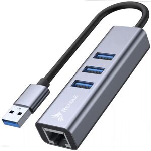 Reagle - RHUB41A - USB-A 4-port - RJ-45 USB Hub Reagle - RHUB41A - USB-A 4-port - RJ-45 USB Hub