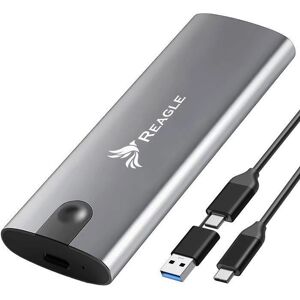 REAGLE - M2 Enclosure - NVMe PCIe - USB-C 3.1 - Obudowa REAGLE - M2 Enclosure - NVMe PCIe - USB-C 3.1 - Obudowa