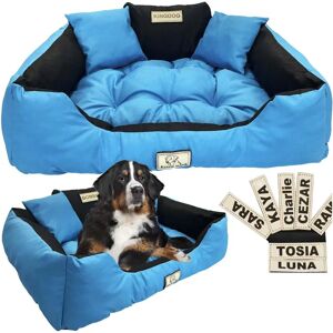Unknown - PersonalizedDogBed - 100x75 cm - Bleu - Dog Bed - Publicité Unknown - PersonalizedDogBed - 100x75 cm - Bleu - Dog Bed - Publicité