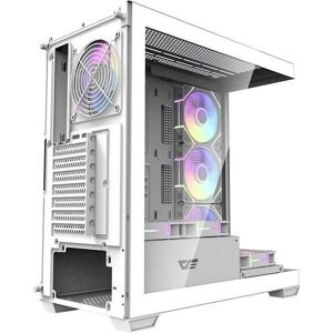 Boîtier PC Darkflash DS900 blanc avec 7 ventilateurs ARGB - Publicité Boîtier PC Darkflash DS900 blanc avec 7 ventilateurs ARGB - Publicité