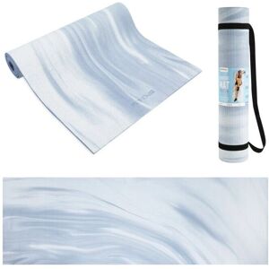 Spokey Lightmat Edzőpadló - PVC Kék és Fehér - 183x61cm Spokey Lightmat Edzőpadló - PVC Kék és Fehér - 183x61cm
