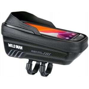 WILDMAN - M E12X - Czarny - Tył - Tylna torba rowerowa WILDMAN - M E12X - Czarny - Tył - Tylna torba rowerowa