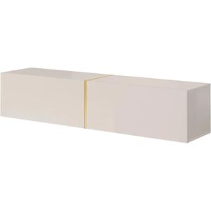 Selsey Bisira 140cm Beige TV-Meubel - Modernistisch Design Selsey Bisira 140cm Beige TV-Meubel - Modernistisch Design