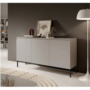 Bemmi Dreitüriger Schrank - 150cm - Taupe Bemmi Dreitüriger Schrank - 150cm - Taupe