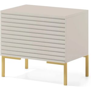 Selsey Lammelo taupe nattduksbord - Nattduksbord Selsey Lammelo taupe nattduksbord - Nattduksbord